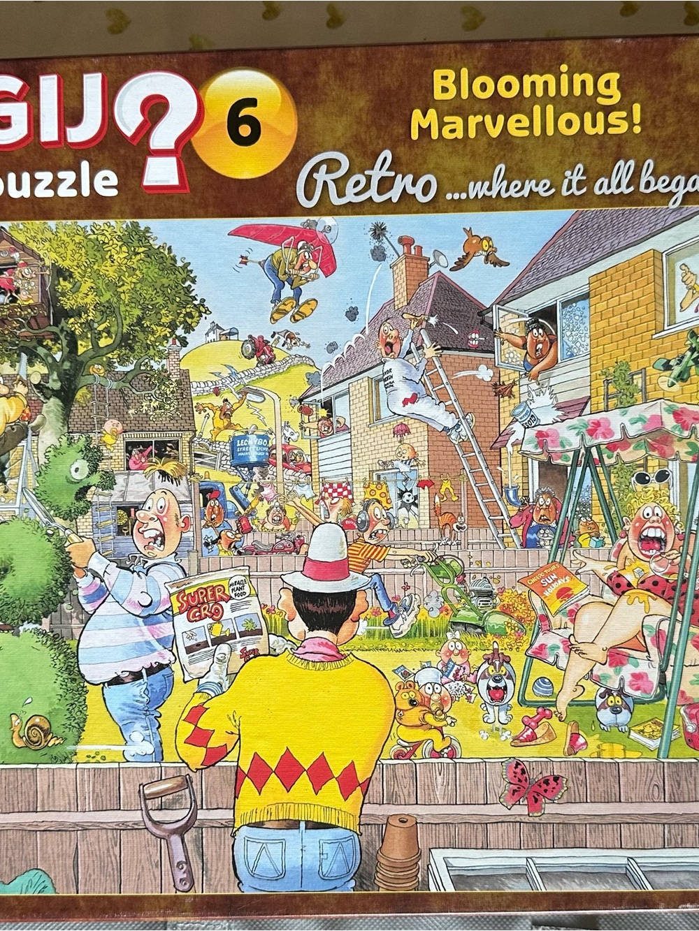 Wasgij Retro Blooming Marvellous! 1000 piece Puzzle